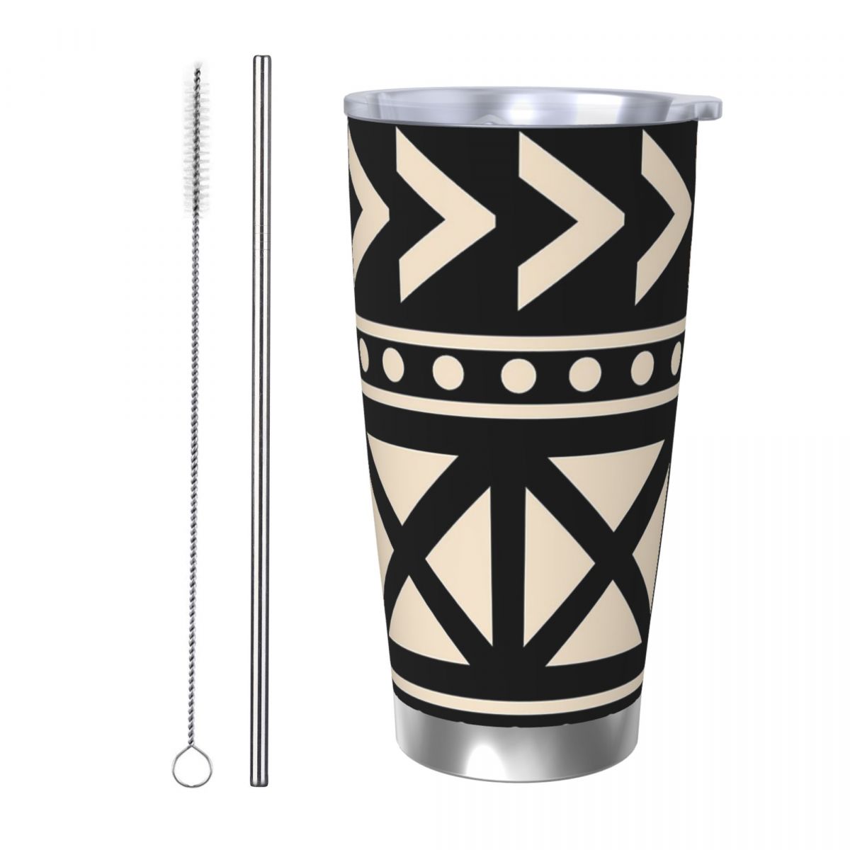 Tumbler 20Oz White - Vaso de acero inoxidable de tendencia
