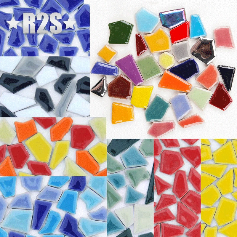 Ceramic Tile Blank - Azulejos de mosaico de porcelana de