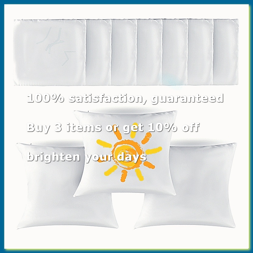 Pillow Cover Sublimation - Fundas de Almohada Blancas Lisas para
