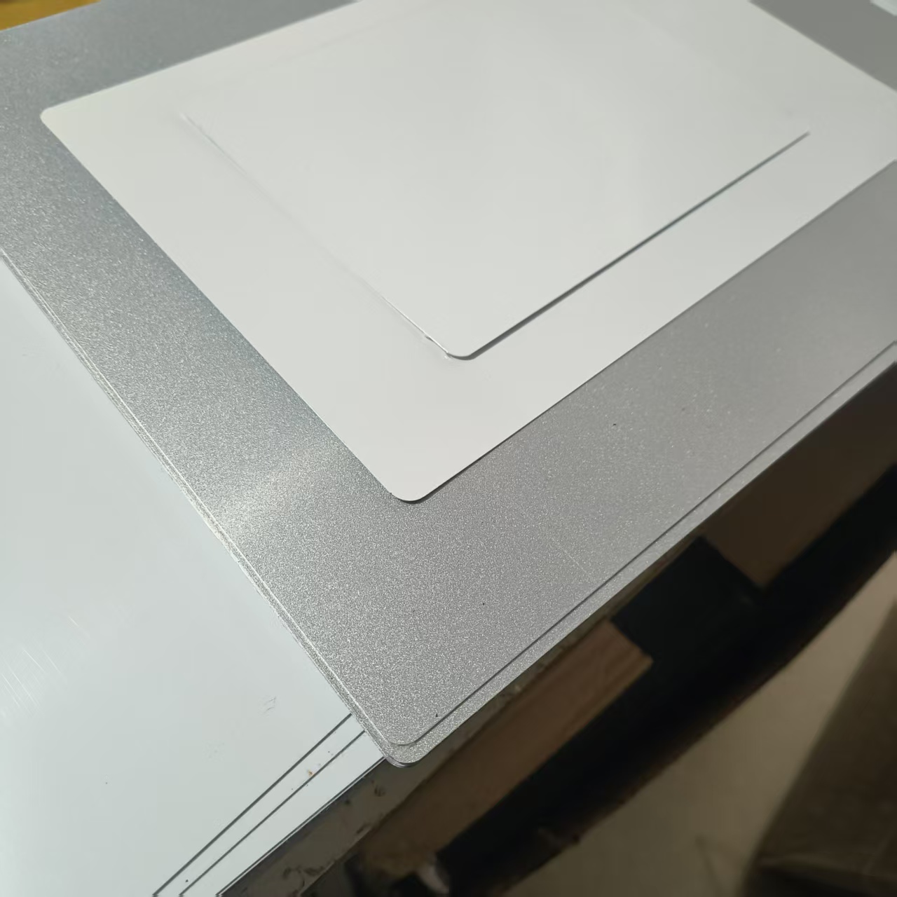Coaster Sublimation Blank - 10 hojas de placas de aluminio
