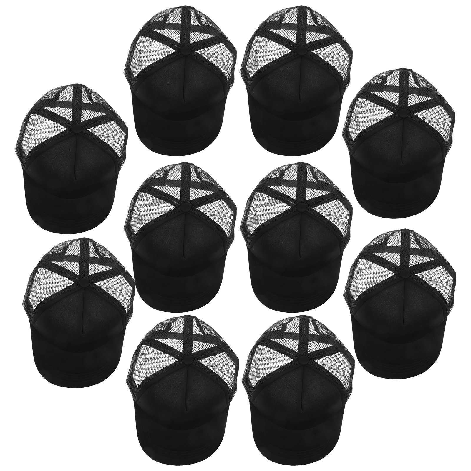 Hat Sublimation Blank - 10 gorras de béisbol de malla