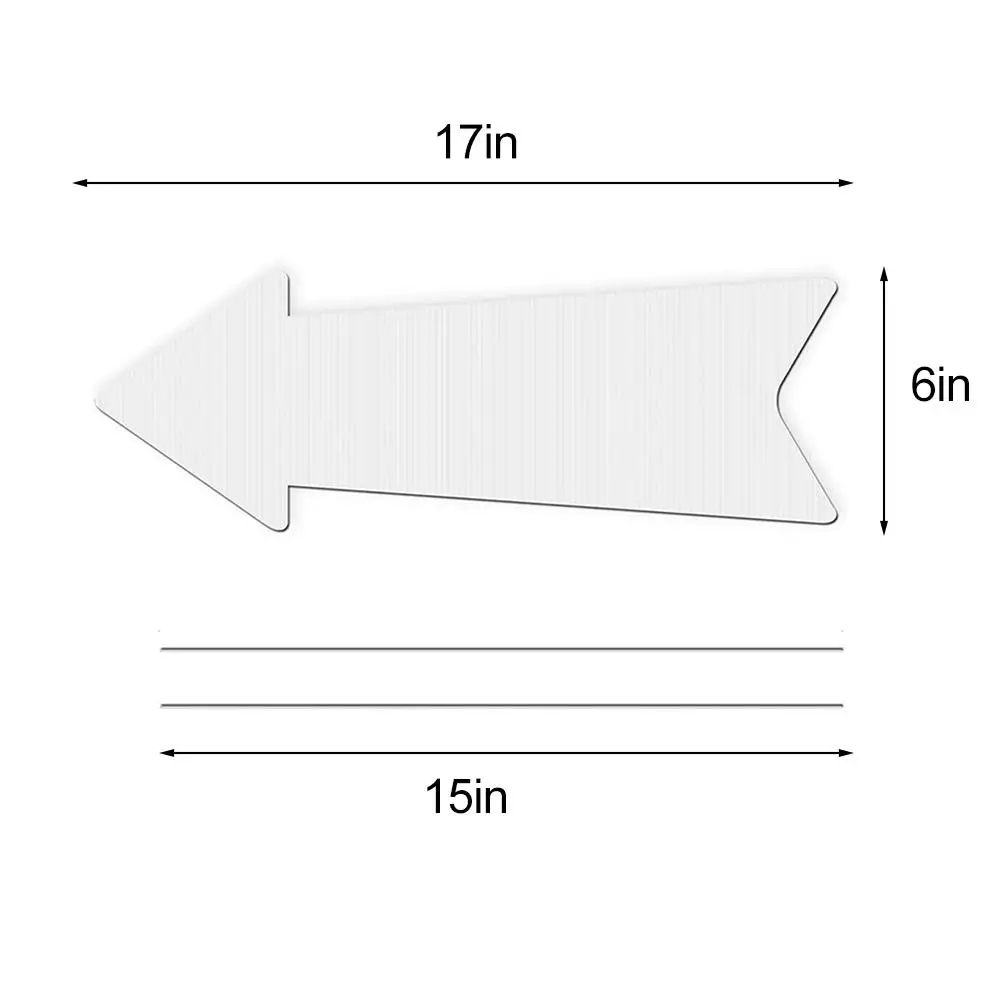 Letreros de patio en blanco DI - Yard Sign Blank reseña y precio