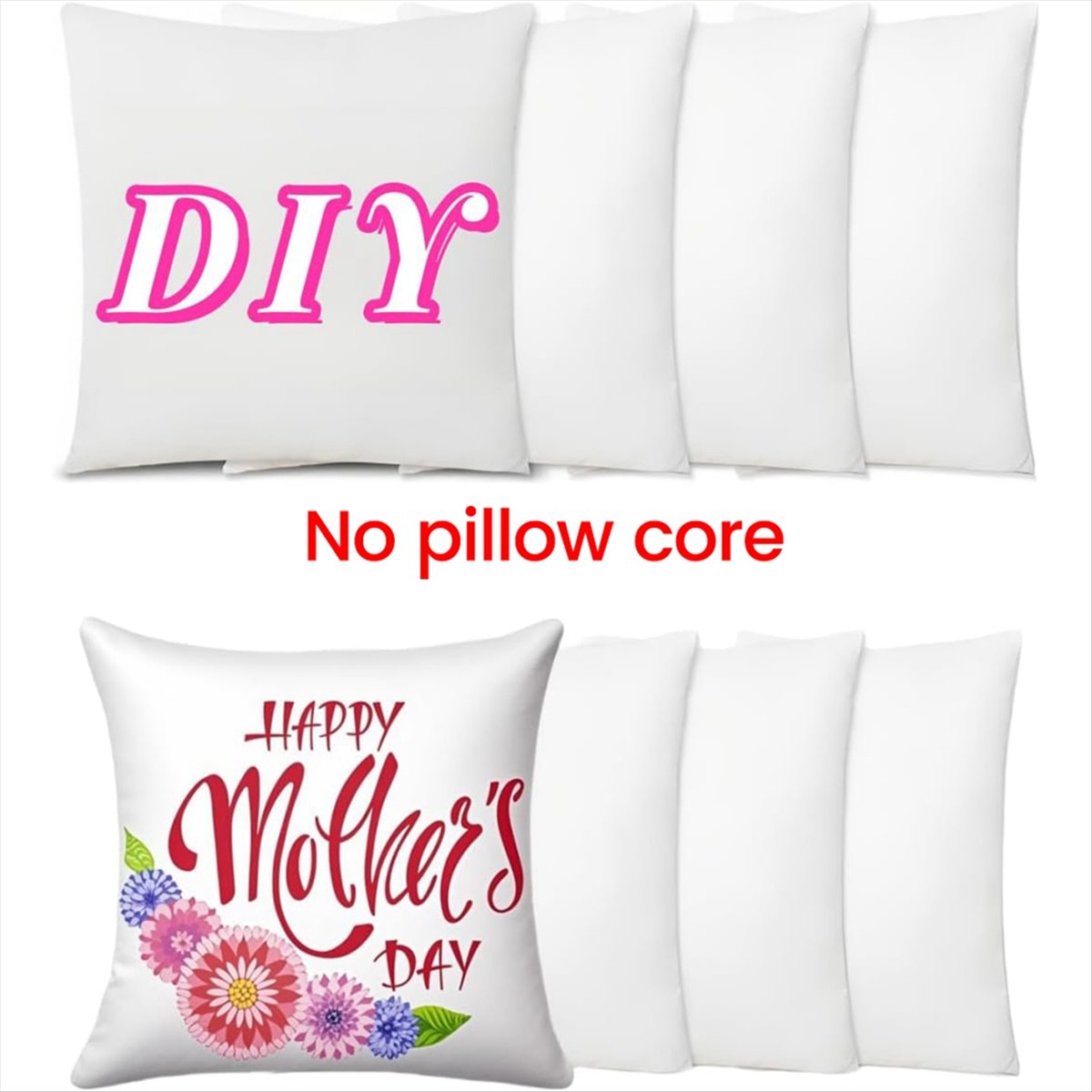 N14R Juego de 8 Fundas de Almo - Pillow Cover Sublimation reseña y precio