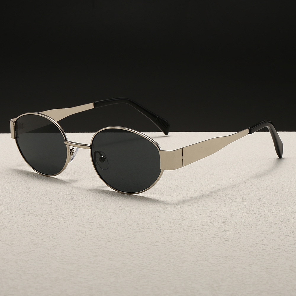 Gafas de Sol Redondas de Metal - Metal Photo Panel reseña y precio