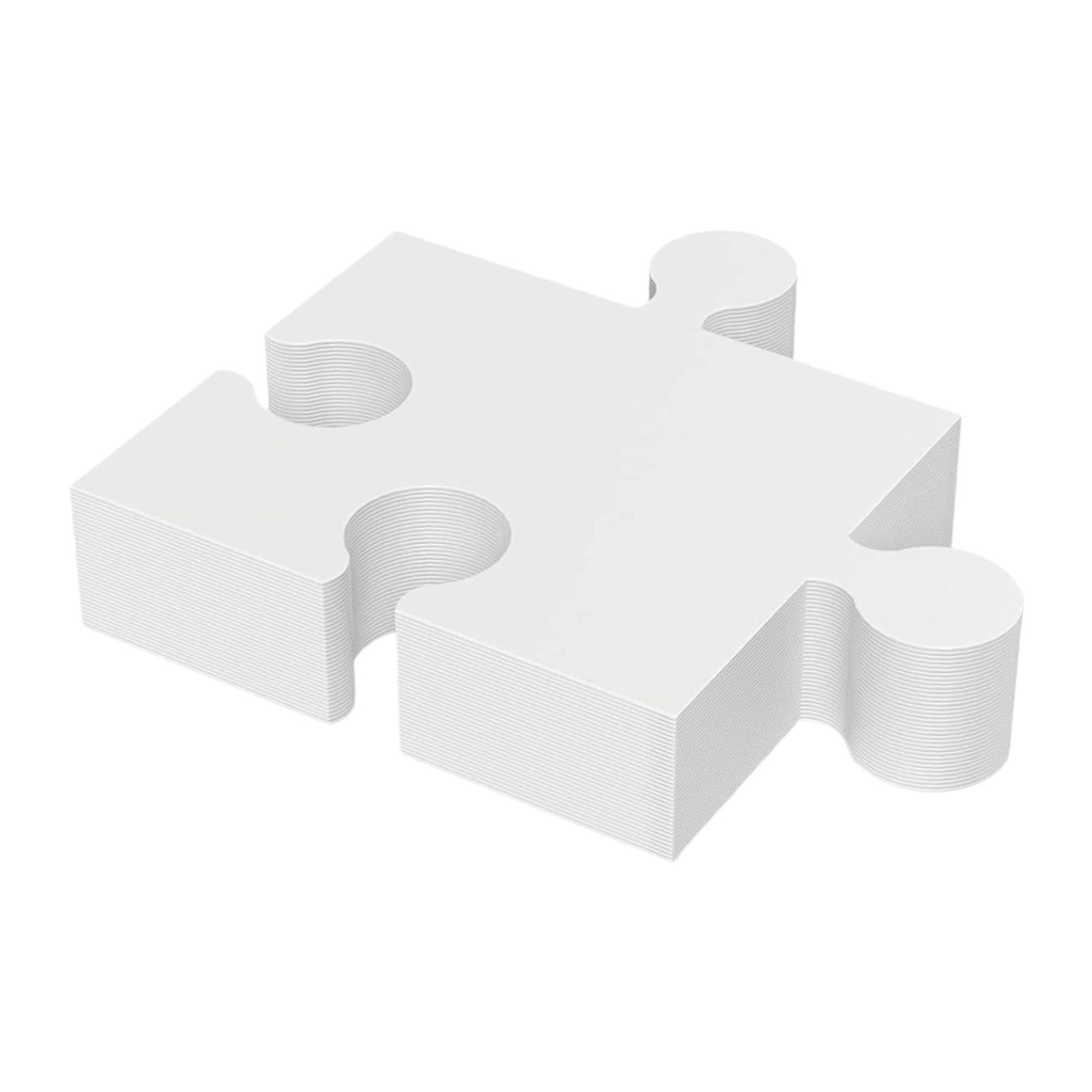 Rompecabezas Blancos de Cartón - Puzzle Blank White reseña y precio