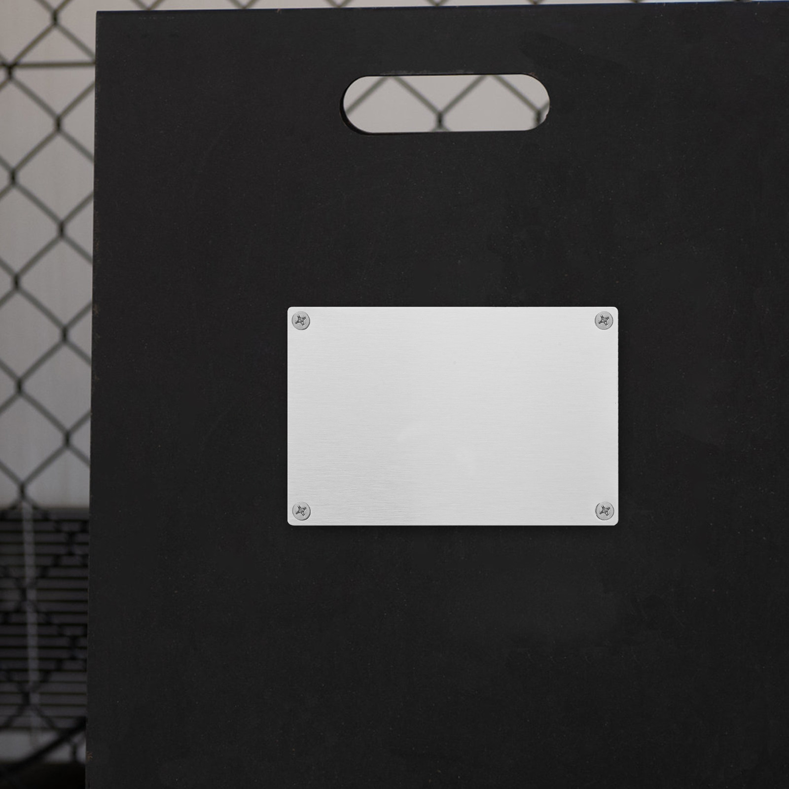 5 Placas de Acero Inoxidable e - Yard Sign Blank reseña y precio
