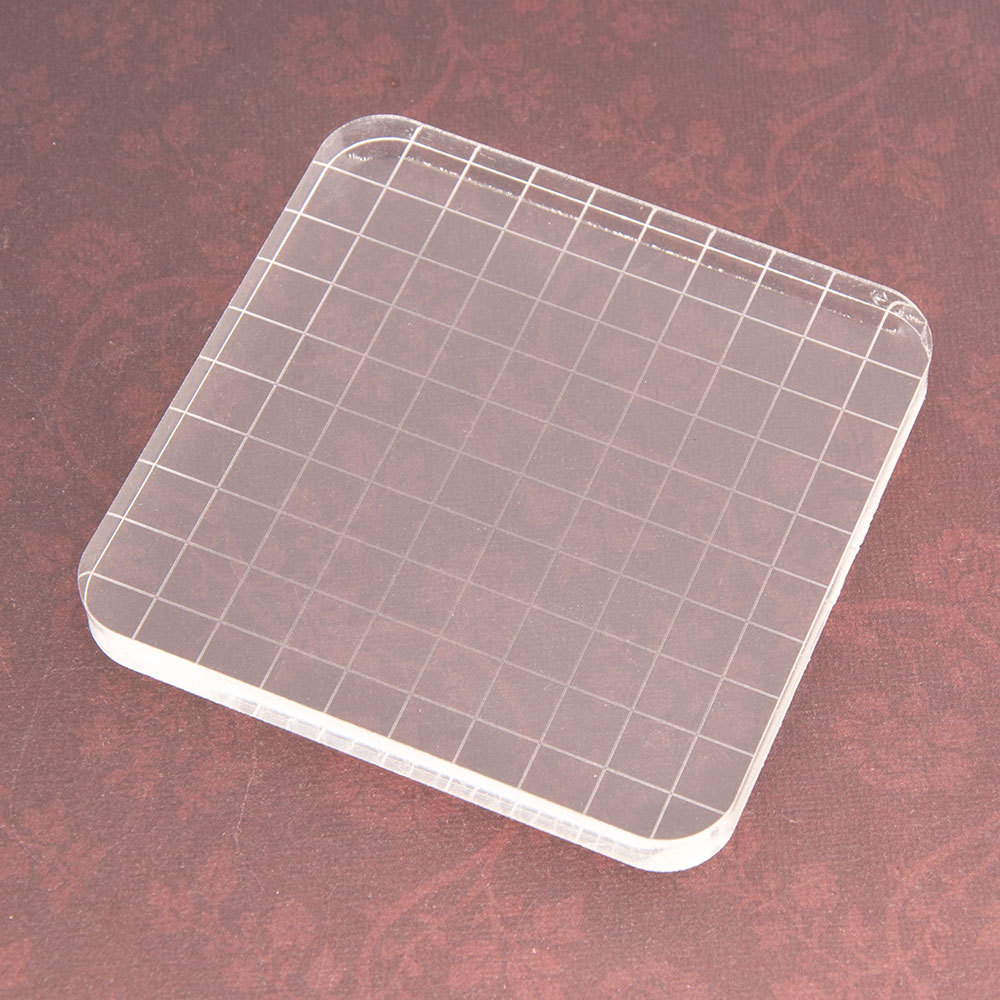 Bloque de sello acrílico trans - Photo Acrylic Block reseña y precio