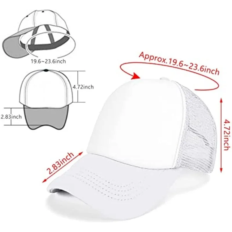 Lote de 2 Gorras de Malla de P - Hat Sublimation Blank reseña y precio