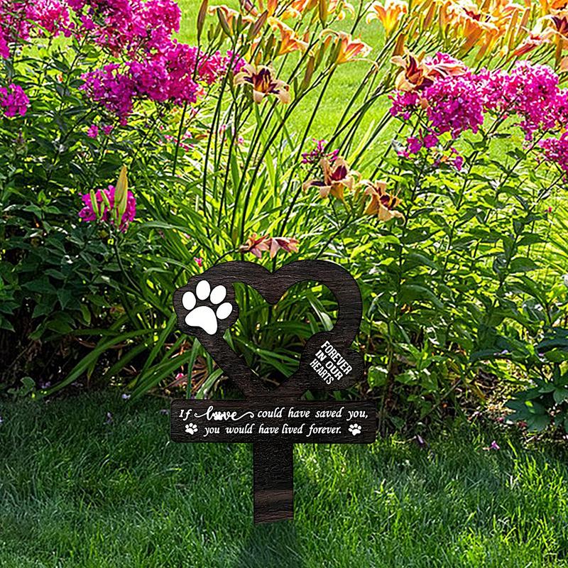Marcador de tumba para perro,  - Yard Sign Blank reseña y precio