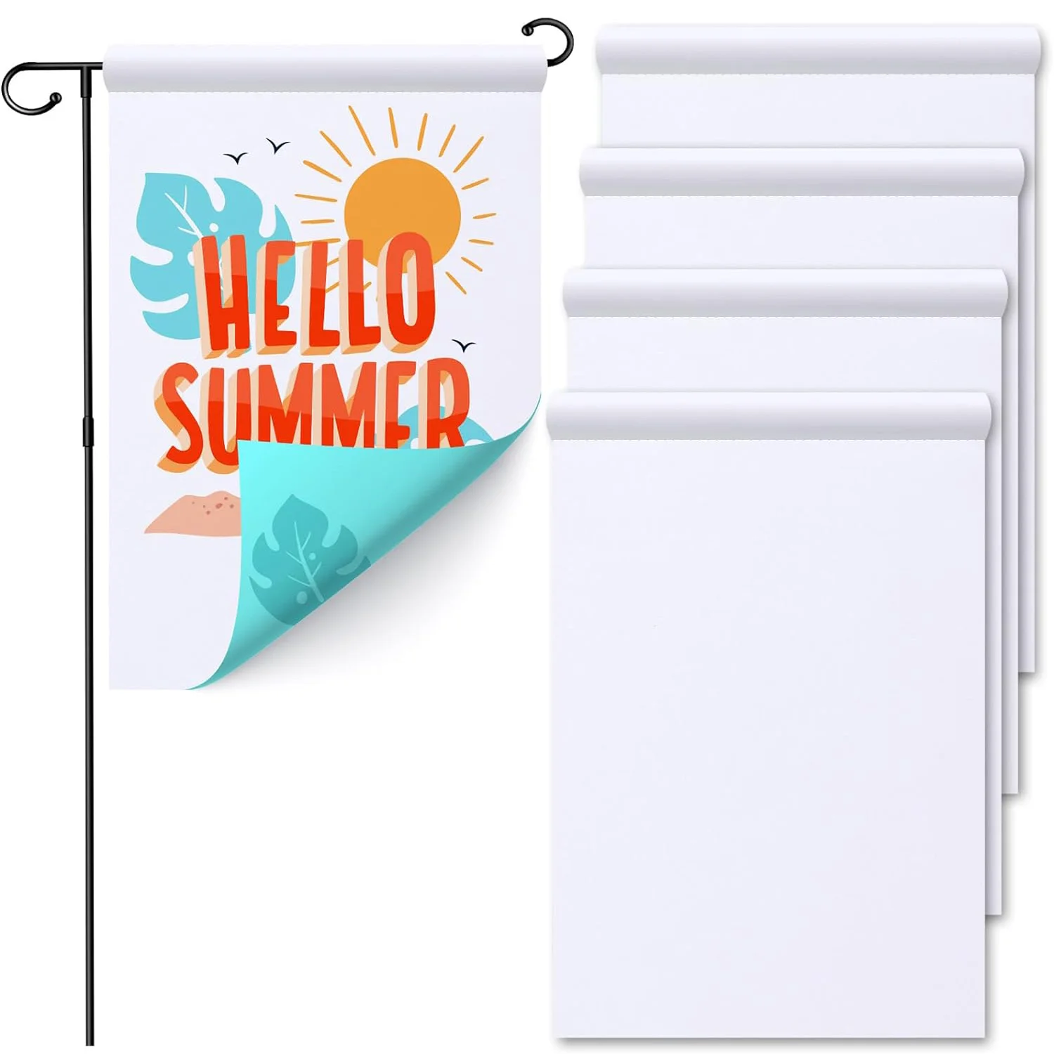 Banderas de jardín en blanco d - Yard Sign Blank reseña y precio