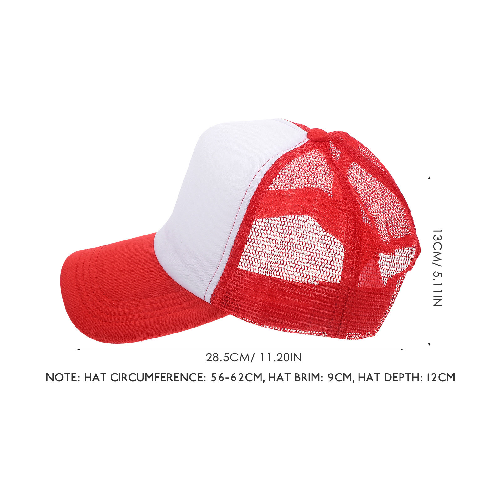 10 Gorras de Béisbol de Malla  - Hat Sublimation Blank reseña y precio