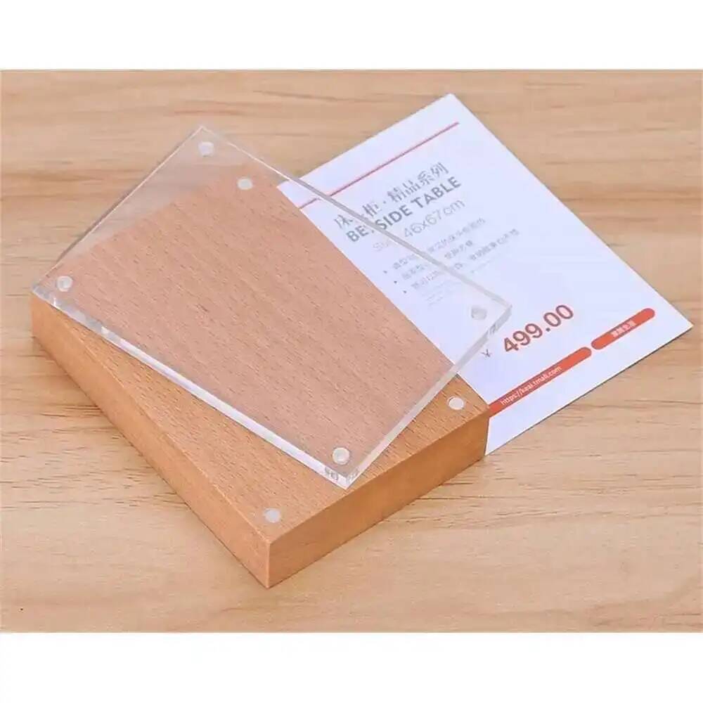 Exhibición de tarjetas de prec - Photo Acrylic Block reseña y precio