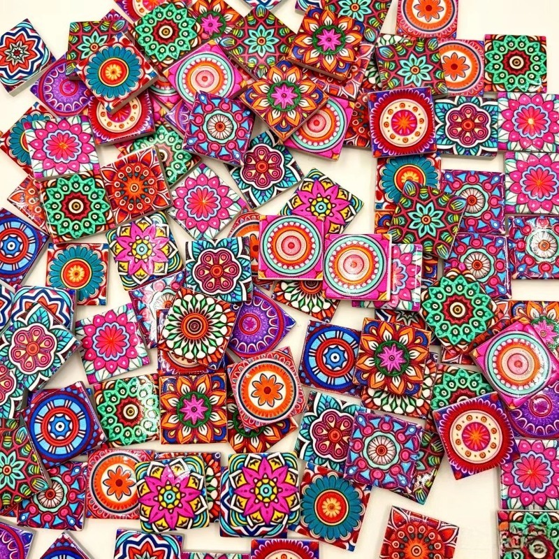 Mosaico Cerámico con Estampado - Ceramic Tile Blank reseña y precio