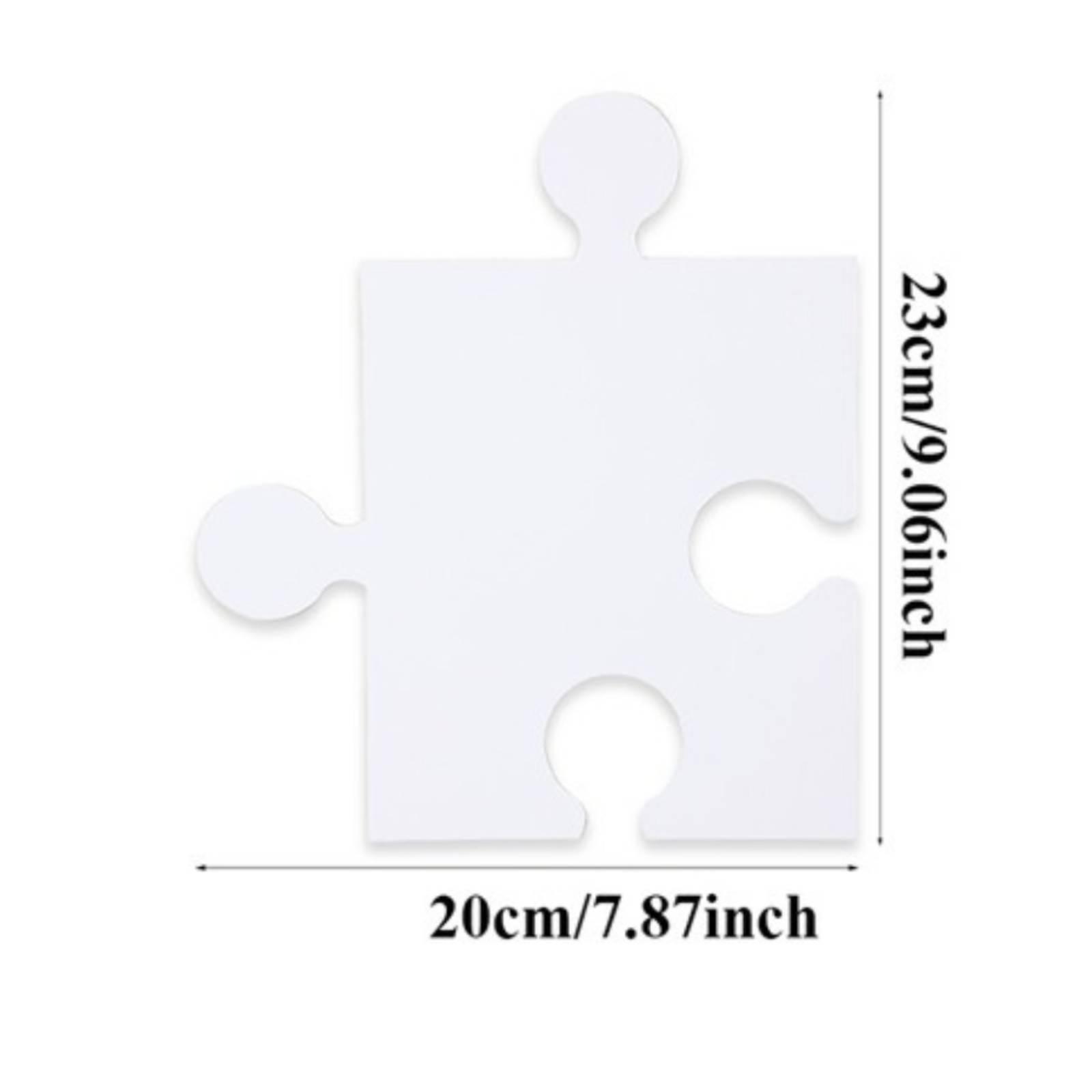 Piezas de Rompecabezas Blancas - Puzzle Blank White reseña y precio