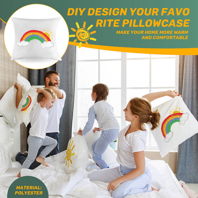 Fundas de Almohada Blancas Lis - Pillow Cover Sublimation reseña y precio