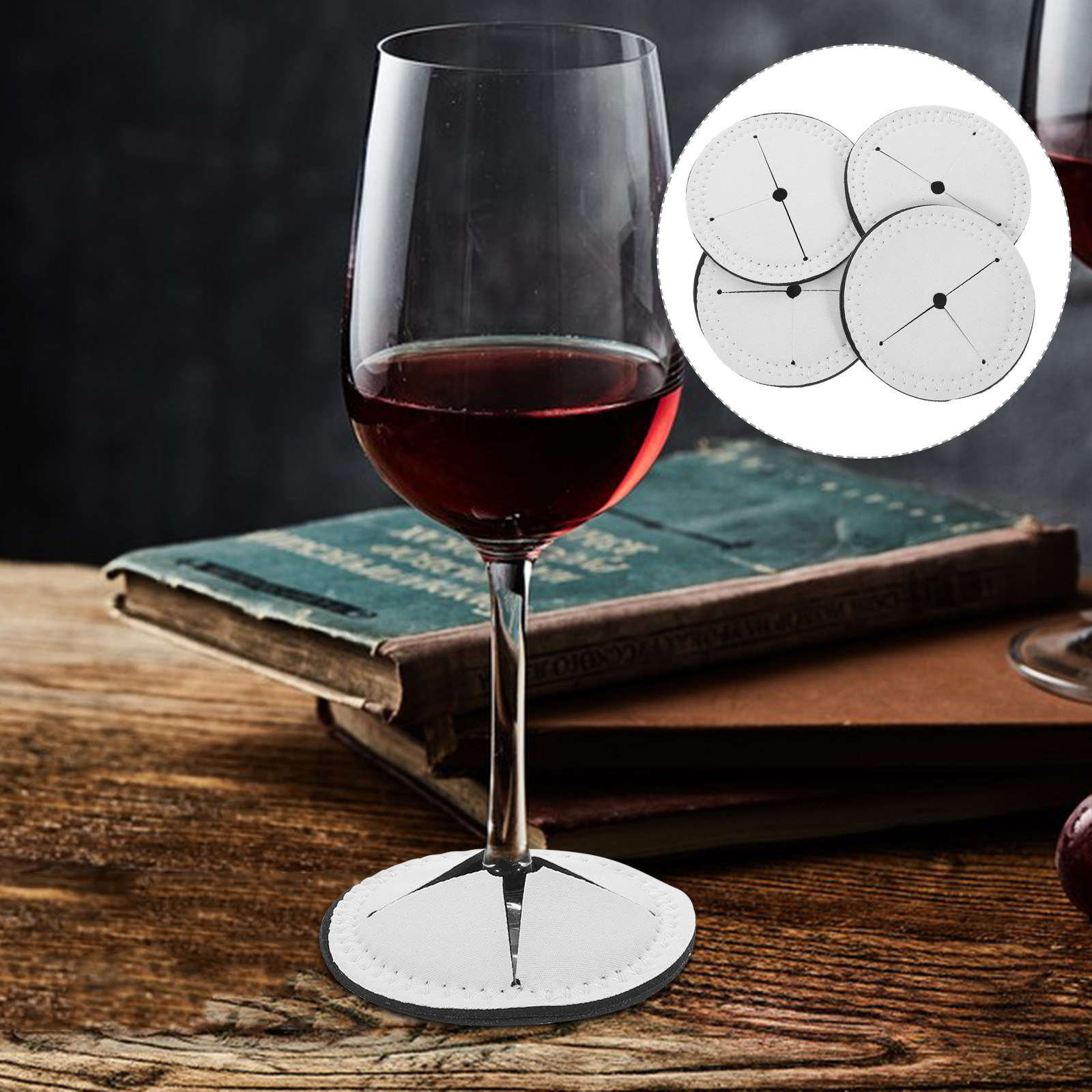 4 Posavasos Sublimables para T - Coaster Sublimation Blank reseña y precio