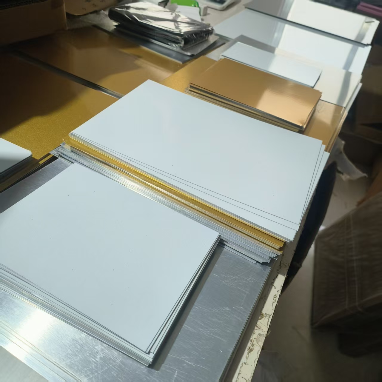 10 hojas de placas de aluminio - Coaster Sublimation Blank reseña y precio