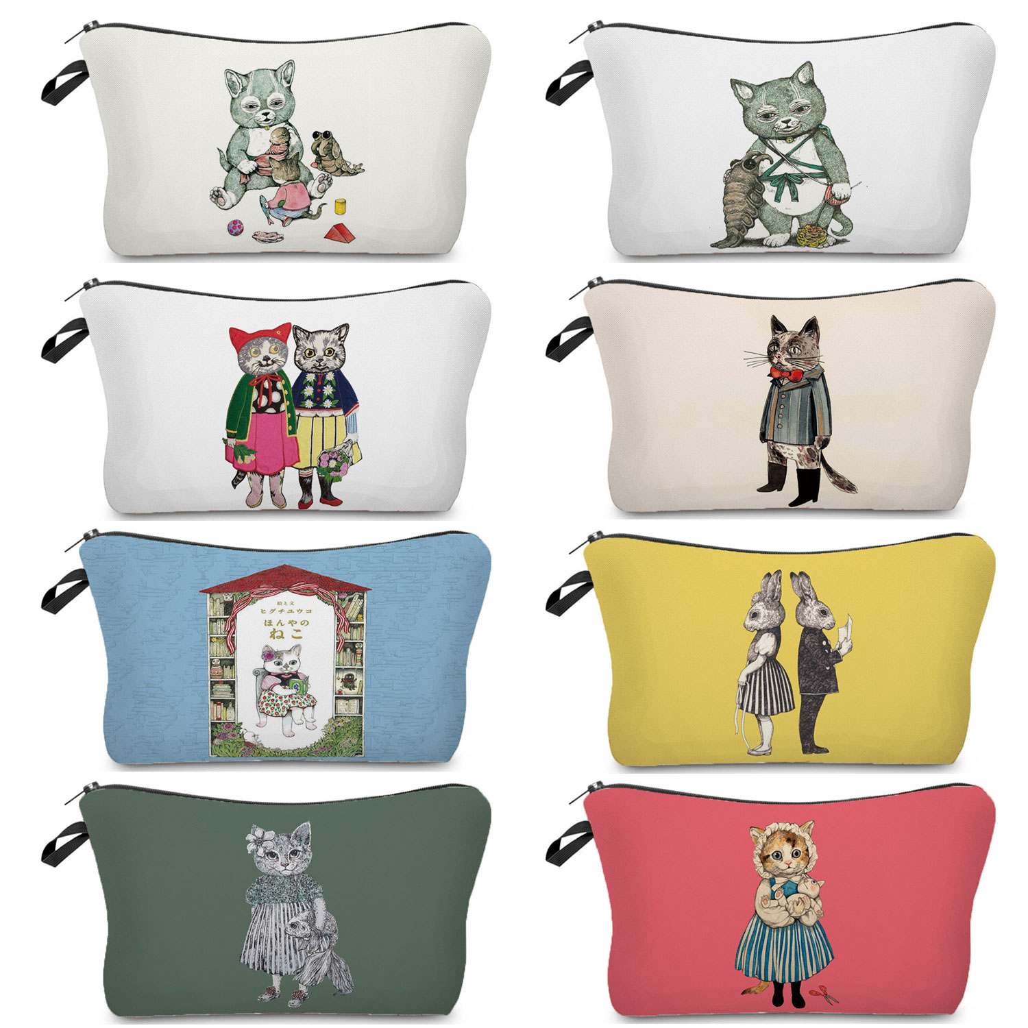 Bolsa de maquillaje con ilustr - Pillow Cover Sublimation reseña y precio