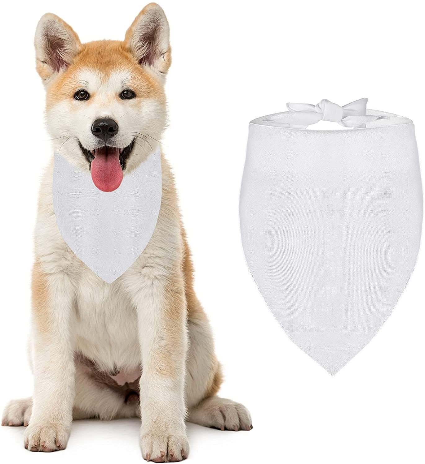 100 piezas sublimación pañuelo - Bandana Blank White reseña y precio
