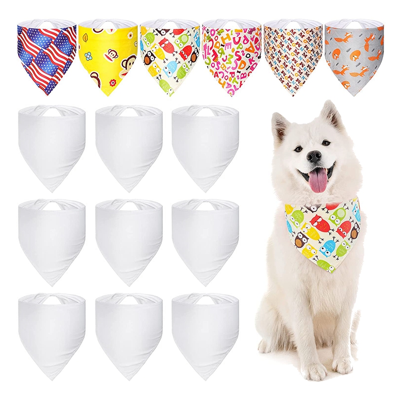100 piezas sublimación pañuelo - Bandana Blank White reseña y precio
