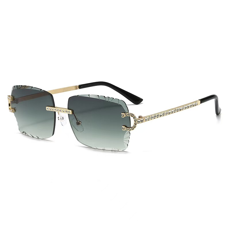 Gafas de Sol Cuadradas Sin Mon - Metal Photo Panel reseña y precio