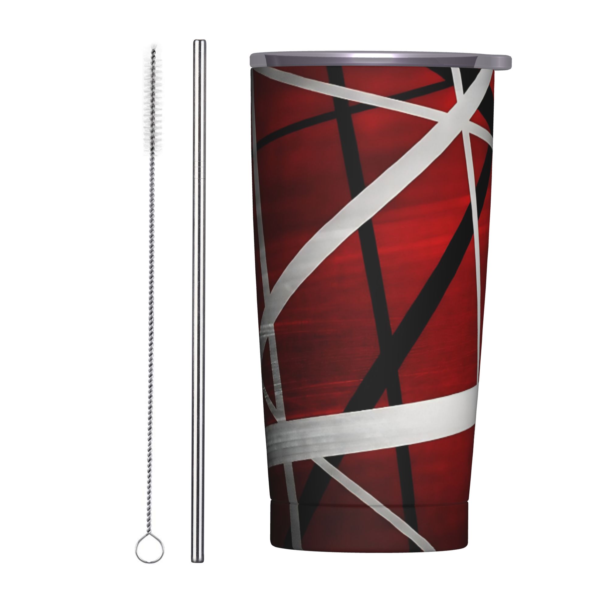 Vaso Térmico V-Van Halens Rojo - Tumbler 20Oz White reseña y precio