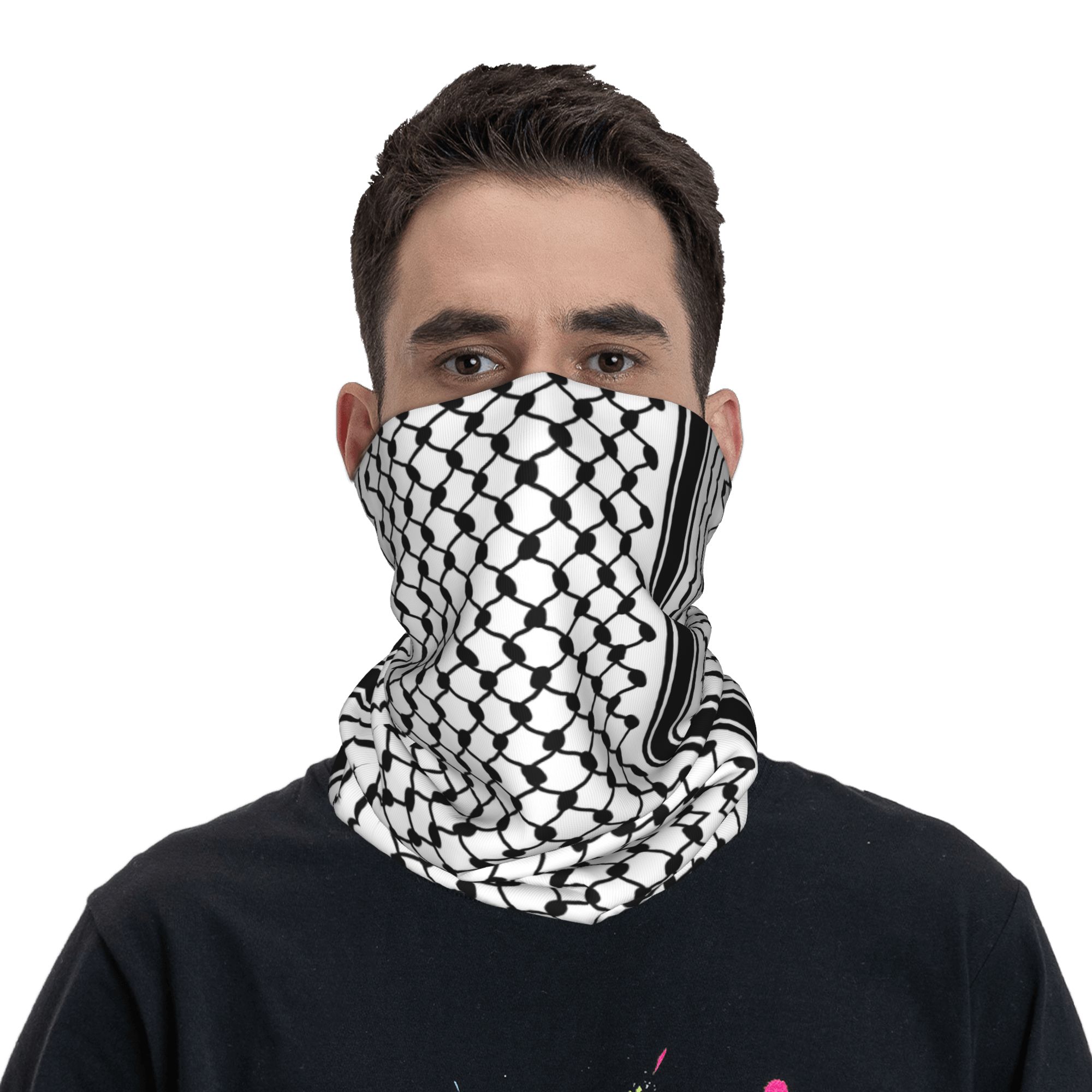 Shemagh Bandana cuello polaina - Bandana Blank White reseña y precio