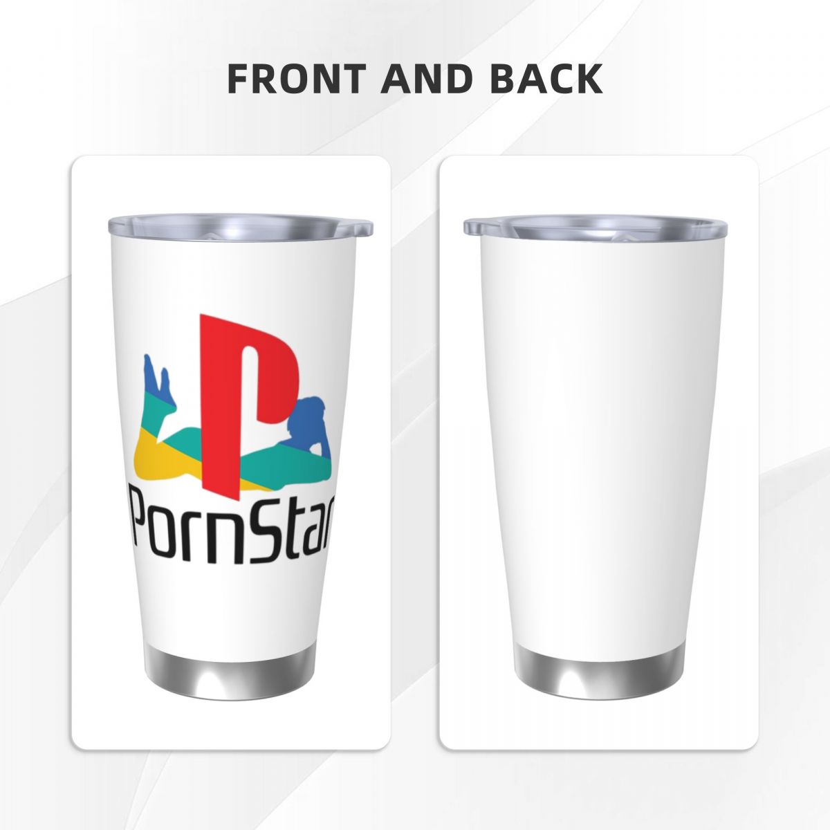 Ps Pron Star Vaso de acero ino - Tumbler 20Oz White reseña y precio