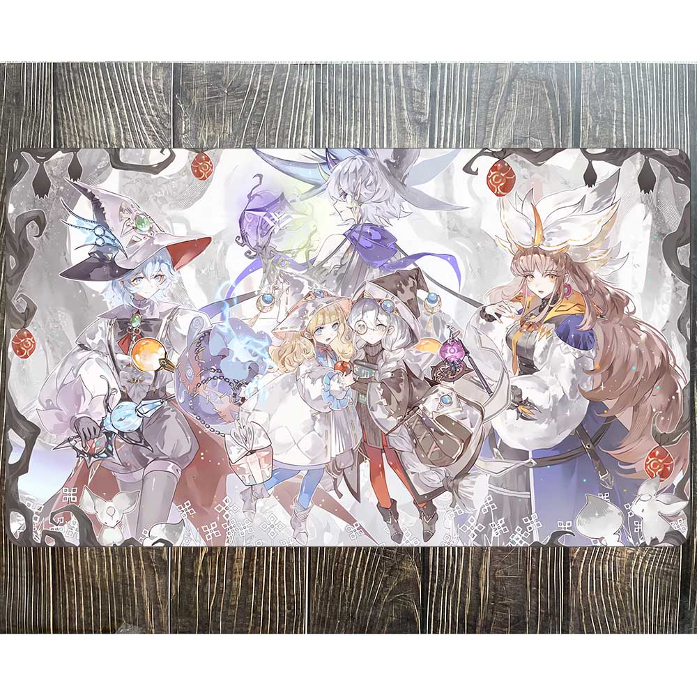 YuGiOh Playmat Risette Asteria - Door Mat Blank reseña y precio