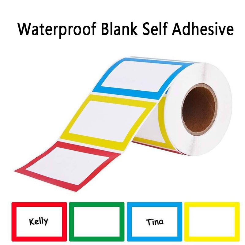 1 rollo de etiquetas adhesivas - Water Bottle Blank reseña y precio