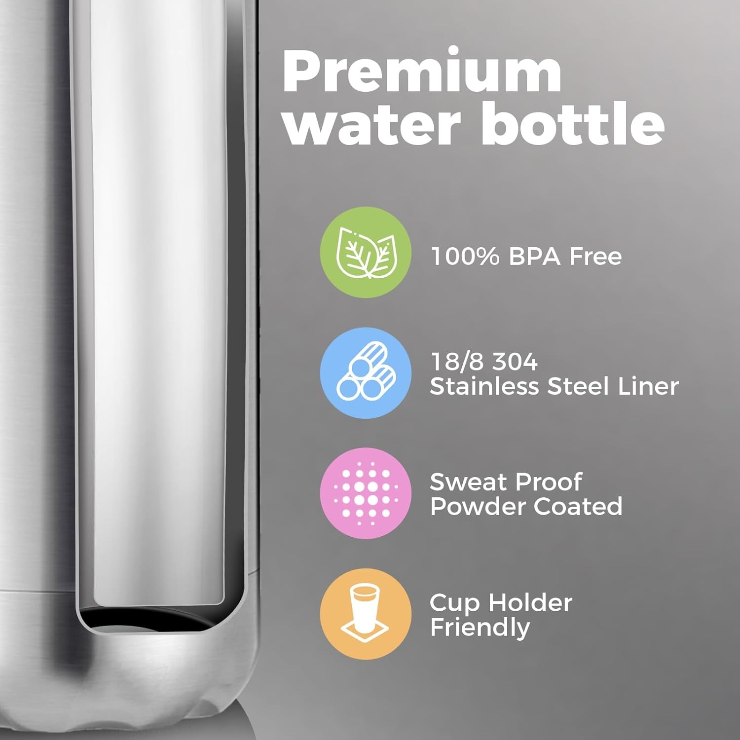 Botella térmica de agua de ace - Water Bottle Blank reseña y precio