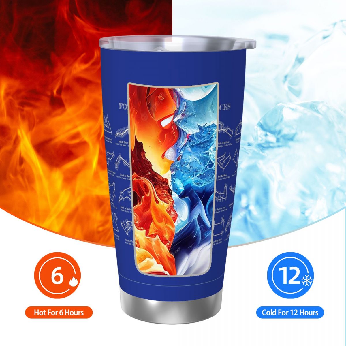 Pistas de carrera F1 (plantill - Tumbler 20Oz White reseña y precio