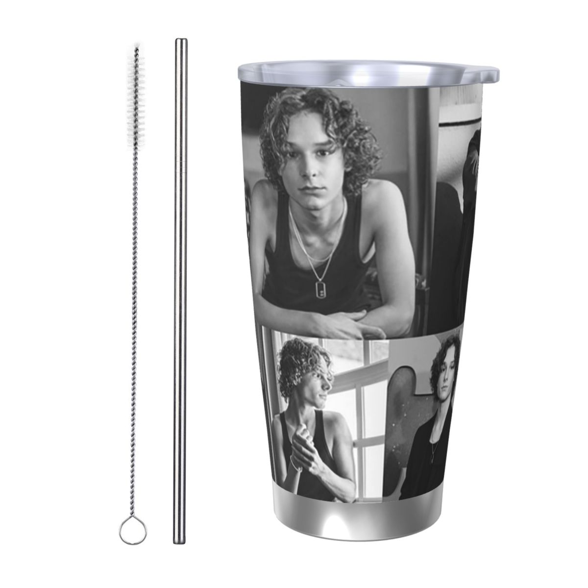 Vaso de acero inoxidable con a - Tumbler 20Oz White reseña y precio